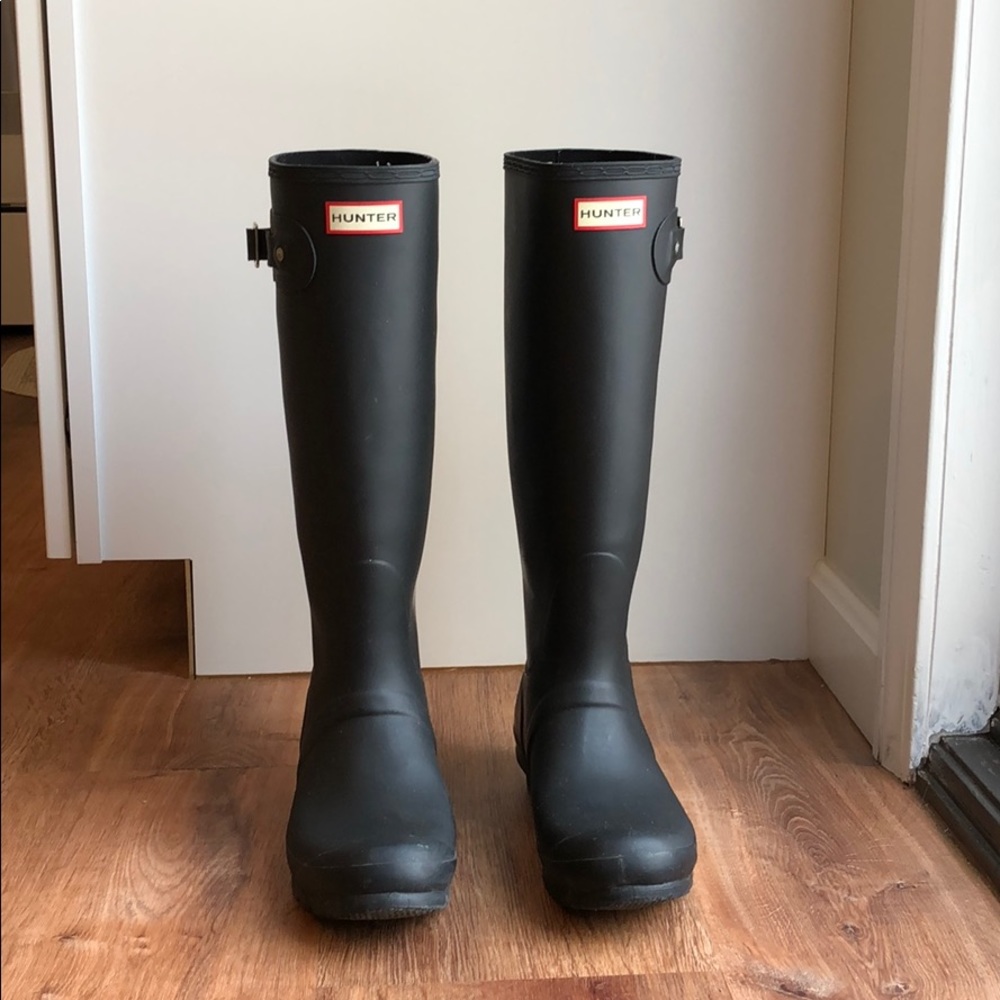 Hunter tall boots